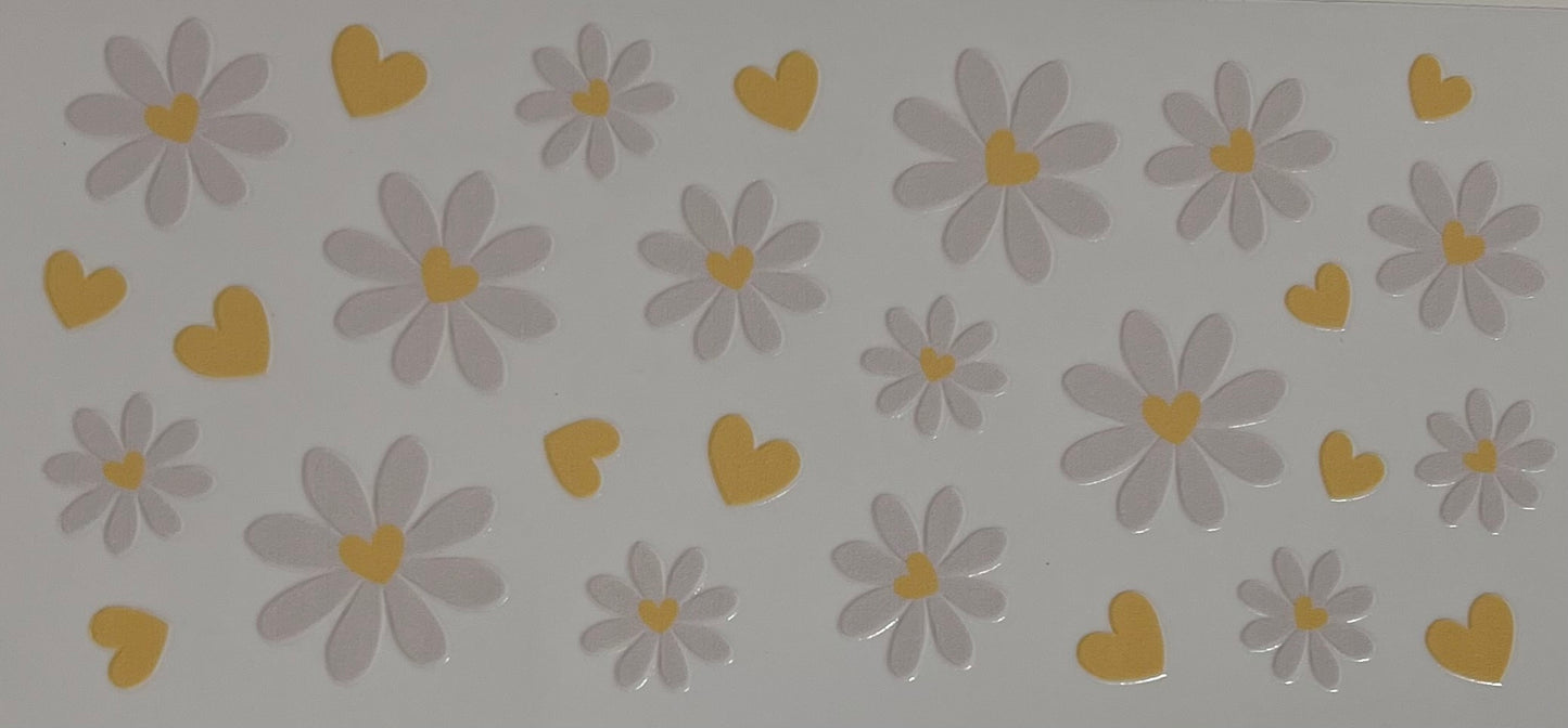 Flowers with yellow hearts