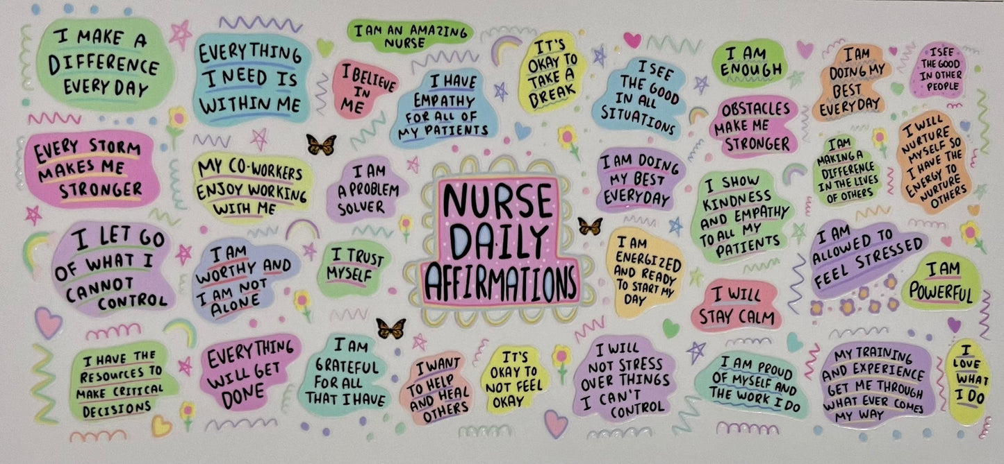 Nurse daily affirmations