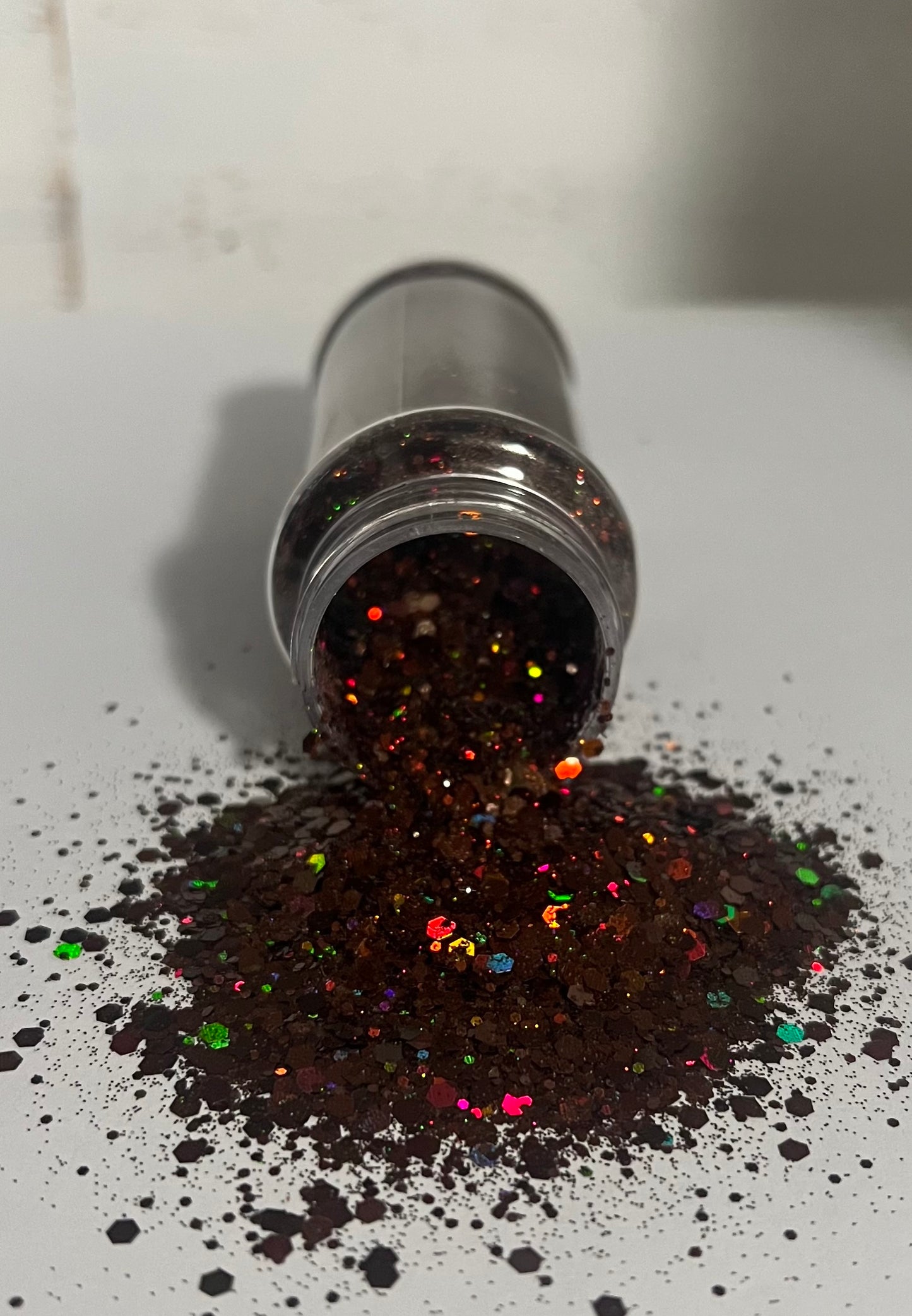 Brown holographic glitter
