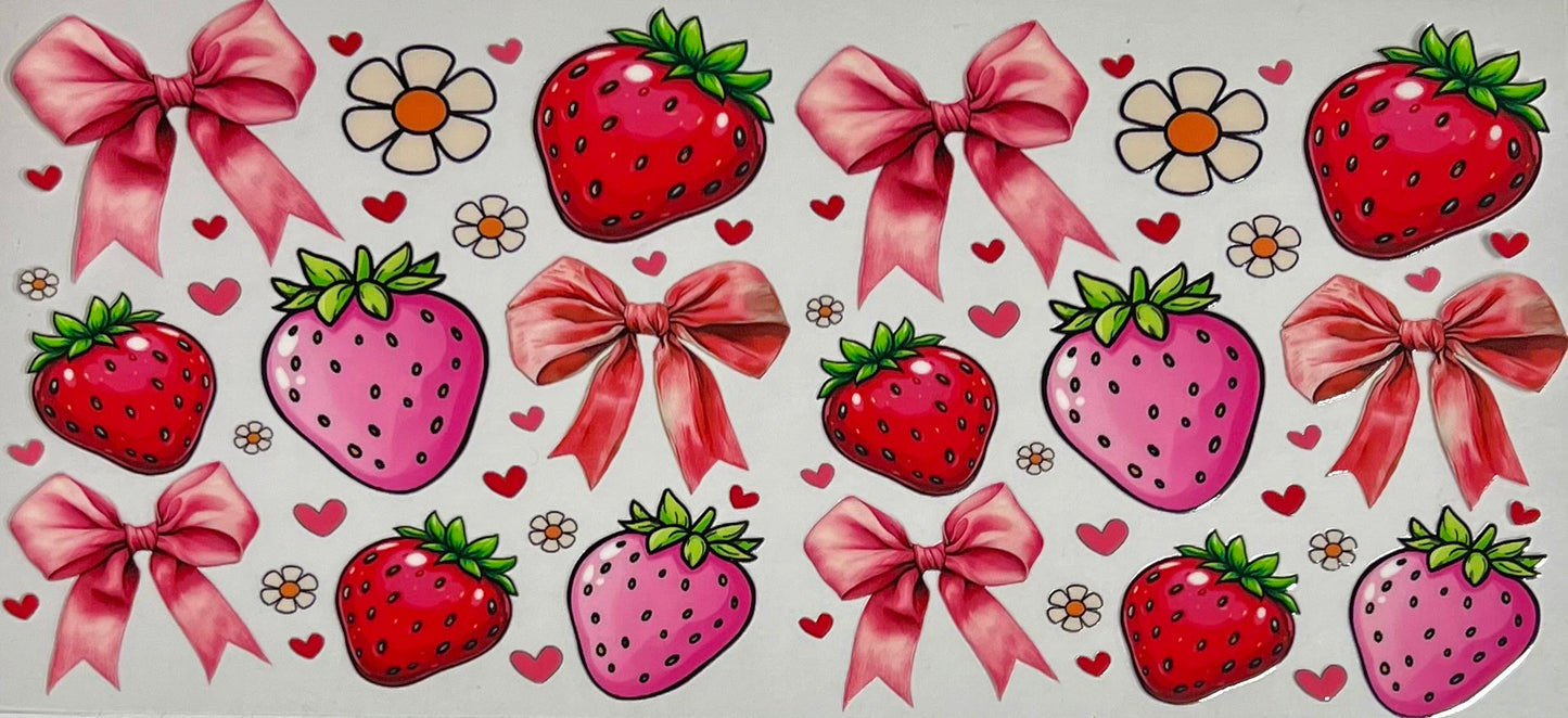Strawberries and Bows
