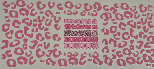Mama pink cheetah pink