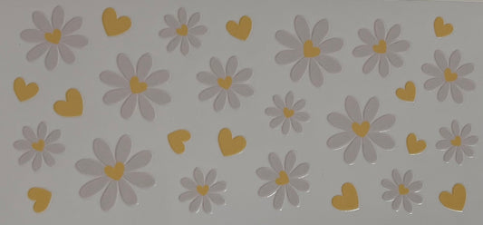 Flowers with yellow hearts