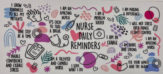 Nurse daily reminders