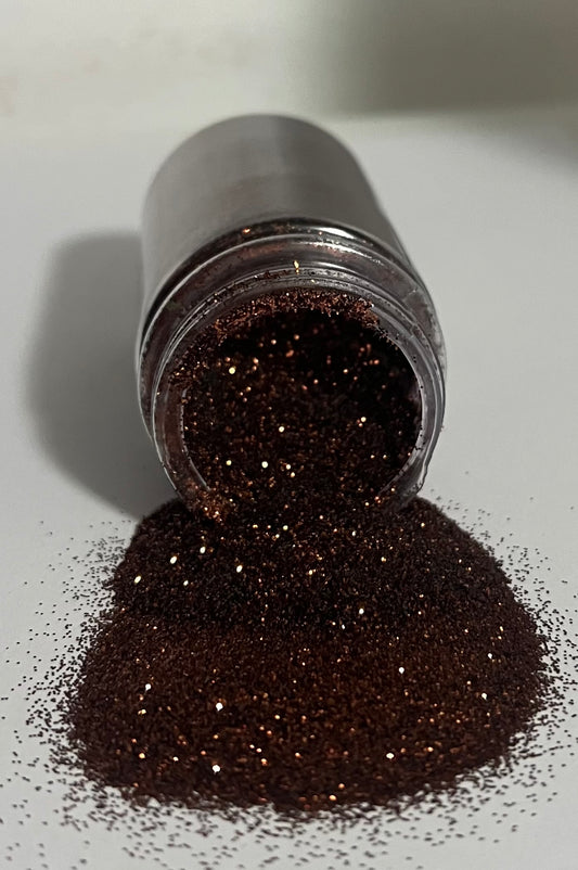 Brown fine glitter