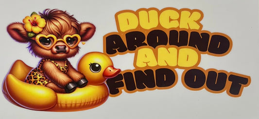Duck around and find out