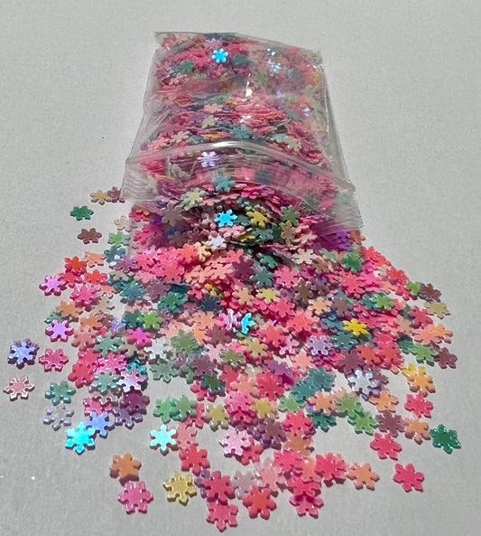 Snowflakes reflective